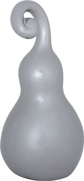 Декор груша срібна 7,5х7,5х15,5 см Eterna