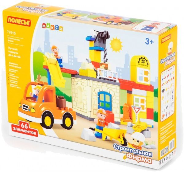 Конструктор строительный Полесье Строительная фирма 77615
