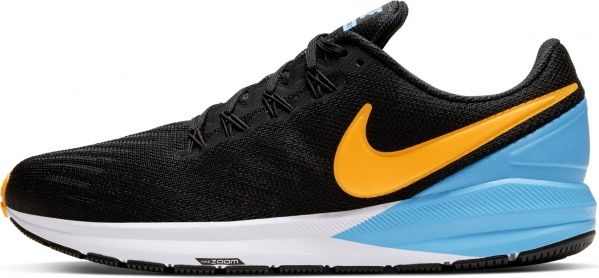 Кроссовки Nike AIR ZOOM STRUCTURE 22 AA1636-011 р.US 11 черный