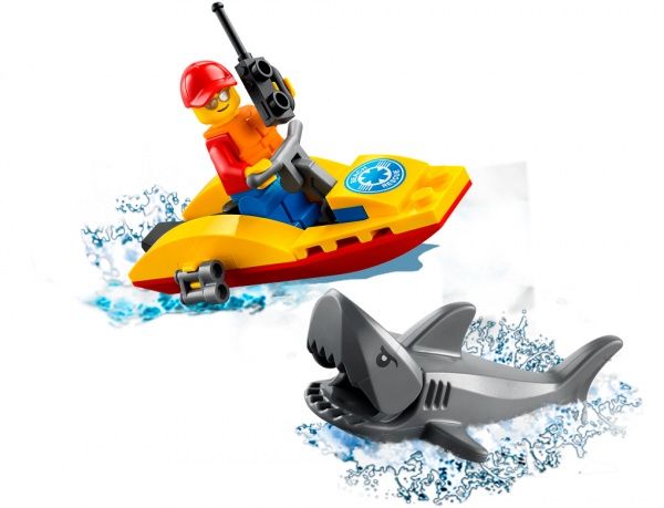 Конструктор LEGO City Пляжный спасательный вездеход 60286