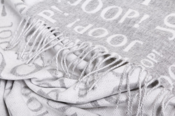 Плед Fine-Repeat 130x170 см сірий Joop! 