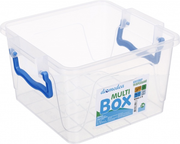 Контейнер для харчових продуктів з кришкою №18 2,4 л DIOMEDEA