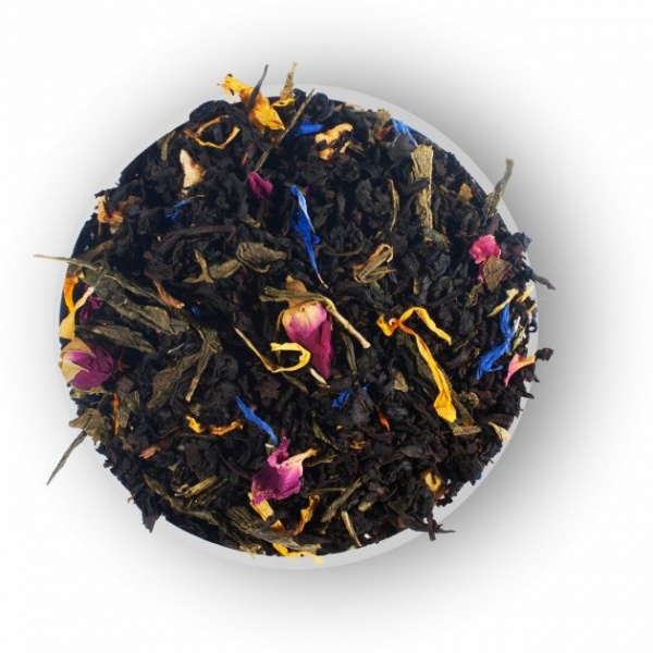 Чай Мономах листовой с ароматом винограда 