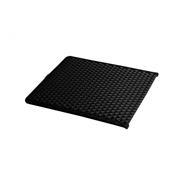 Килимок для туалету EVAtech Kitty 33х30 см чорний ромб