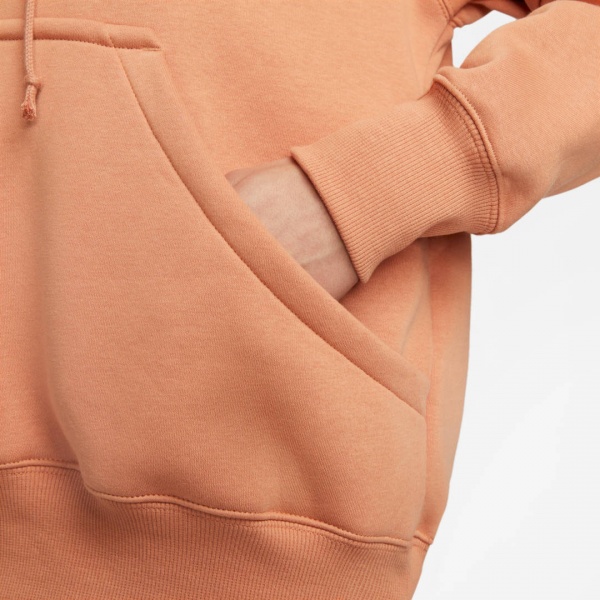Джемпер Nike W NSW PHNX FLC OS PO HOODIE DQ5860-225 р.M коричневий