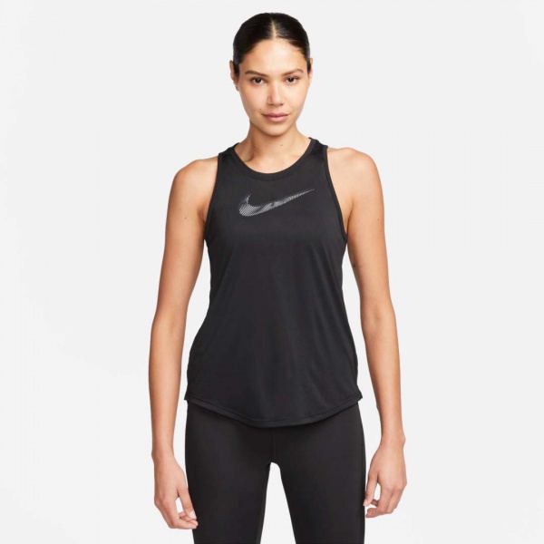 Майка Nike W NK DF SWOOSH HBR TANK FB4914-010 р.S черный