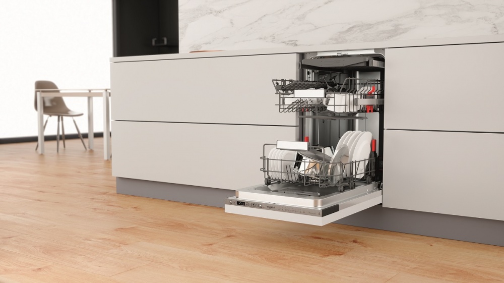 Встраиваемая посудомоечная машина Whirlpool WSIO 3O34 PFE X