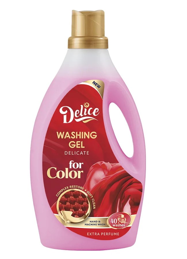 Гель для машинной и ручной стирки Delice для цветных вещей Delice 2 л