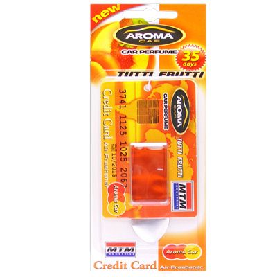 Ароматизатор Sapfire Aroma Car Credit Card Tutti Frutti 920642 4 мл