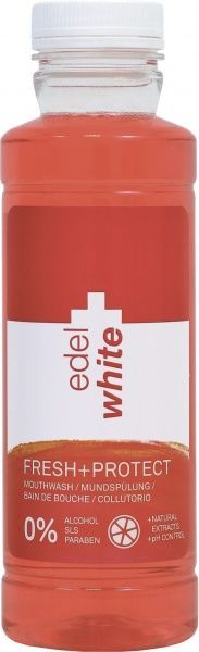 Ополаскиватель для полости рта Edel White Свежесть + защита 400 мл