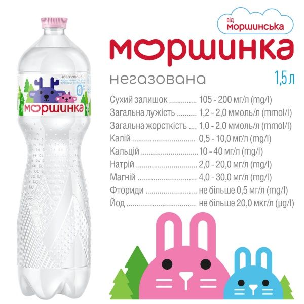 Вода Моршинська 1.5 л