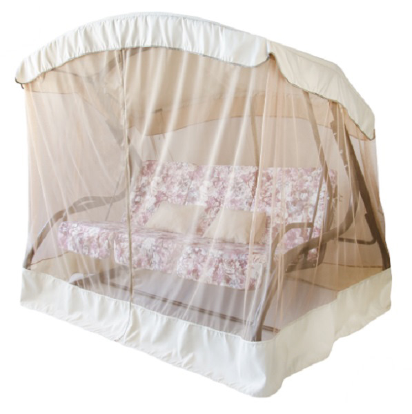 Гойдалка з навісом Vitan Фемелі - 2 рожеві лілії 1720x2130x1560 мм