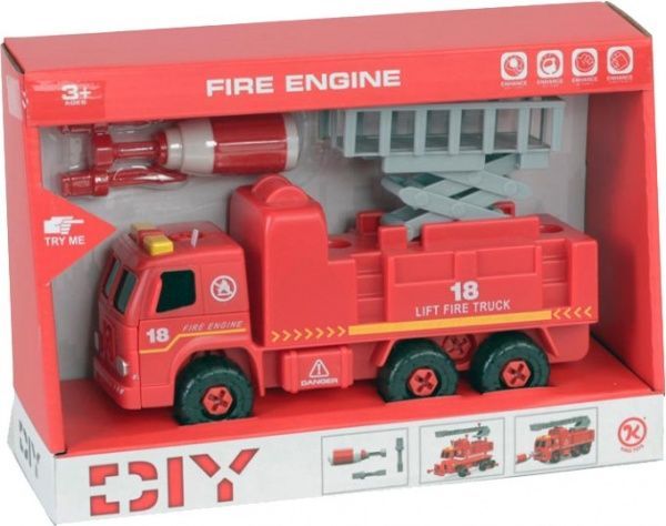 Іграшка Kaile Toys пожарна KL802-2
