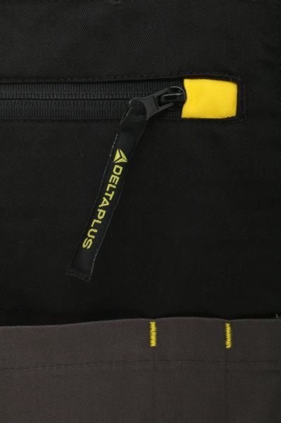 Полукомбинезон рабочий Delta Plus D-Mach р. L DMSALGJGT серый с желтым