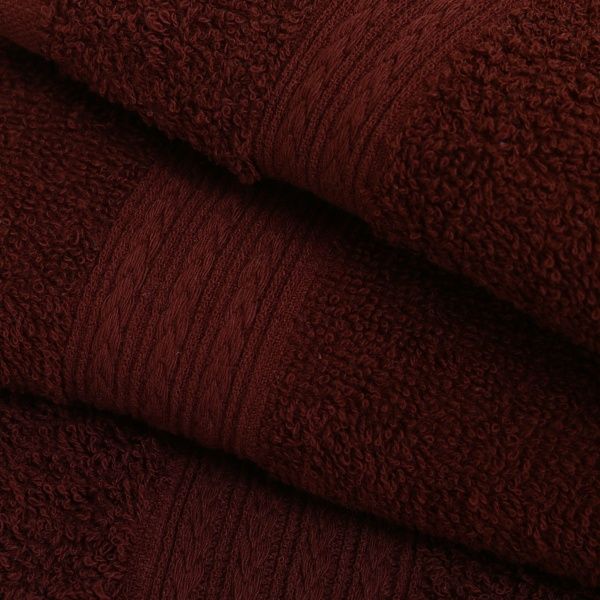 Полотенце Косичка 360гр/м 100x150 см шоколадный Simi 