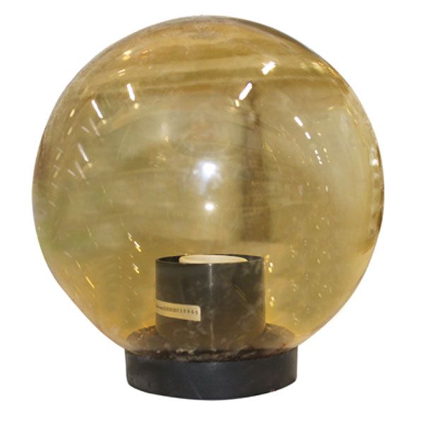 Светильник садовый Expert Шар ELNf-S1801-200-GC с основой E27 40 Вт IP44 золотойпрозрачный 