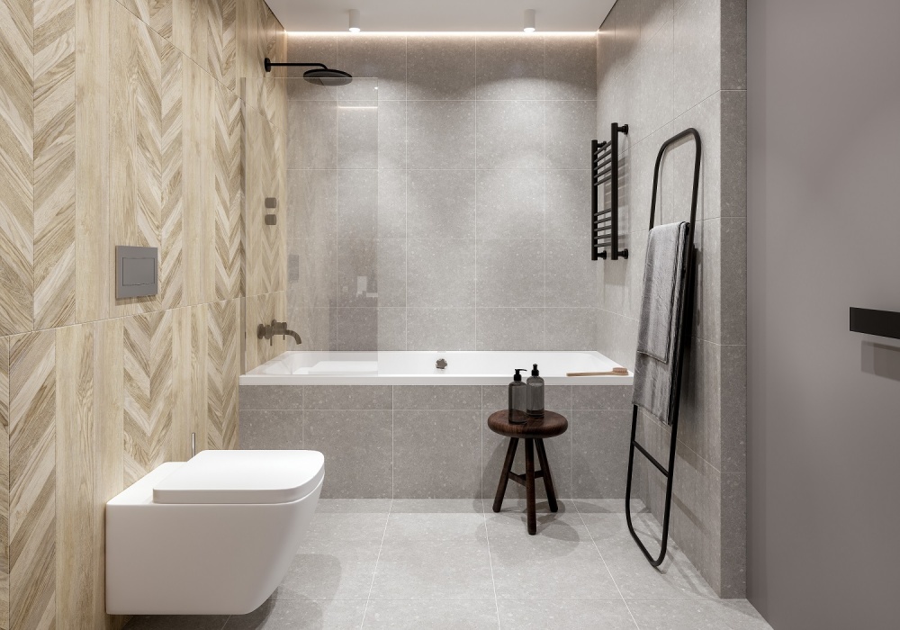 Плитка Golden Tile Pavimento light grey 67G051 25х40 см