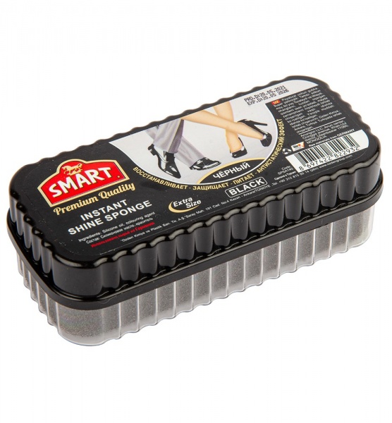 Губка-блеск Smart черный