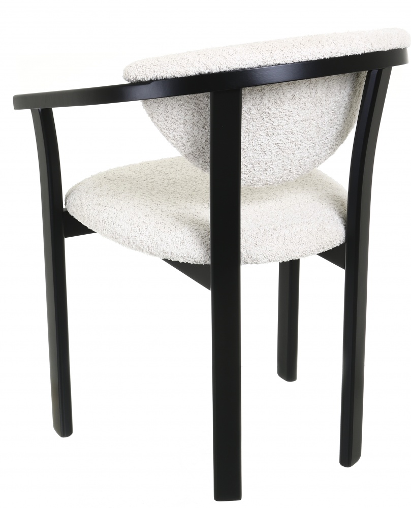 Крісло Скіф МП Аліса емаль бежевий / чорний