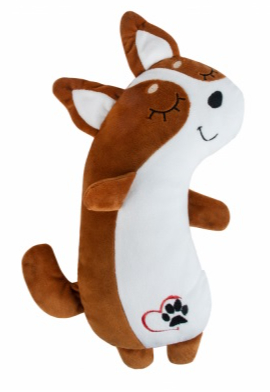 Мягкая игрушка DGT-PLUSH Корги Плюша 30 см коричневый SPKR01_SU