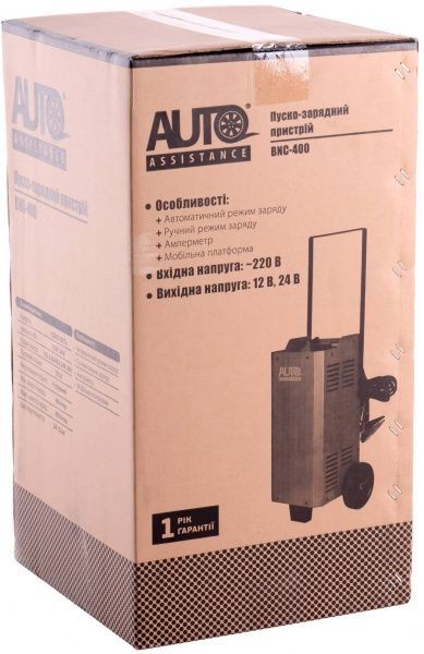 Пускозарядное устройство Auto Assistance BNC600 + Старт-кабель AutoAssistance AA-600AMP 600А 3,5м BNC600
