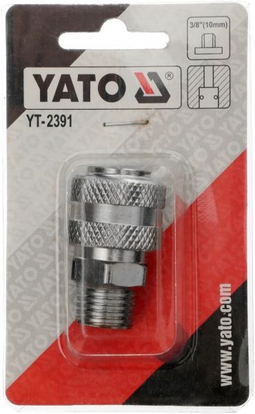 Быстросъем YATO на резьбу наружную 3/8 