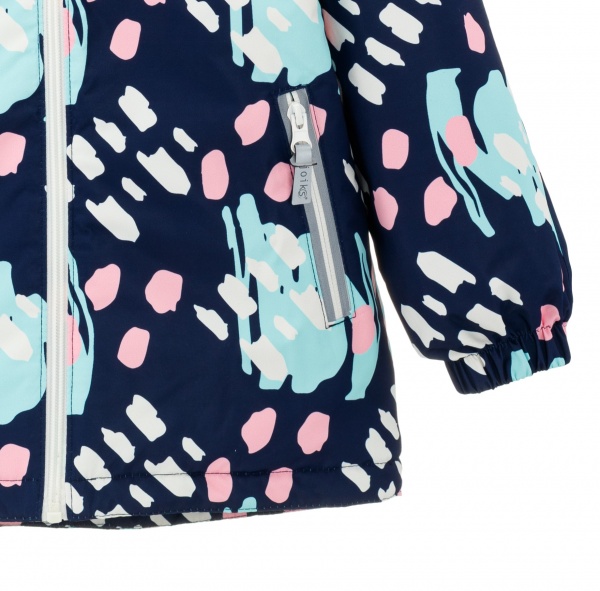 Куртка дитяча для дівчинки JOIKS р.104 темно-синій EW-10 