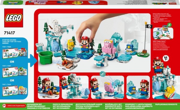Конструктор LEGO Super Mario Снігова пригода Моржа-Перевертуна. Додатковий набір 71417