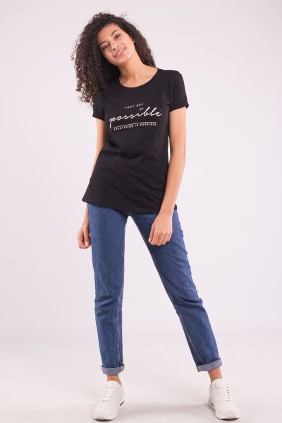 Футболка Avecs AV-30305/1 46 чорний