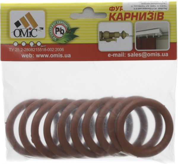 Кільце ОМіС 10 шт. набірний черешня 