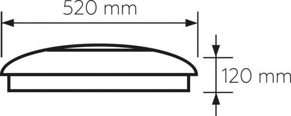 Светильник светодиодный Eurolamp Amber N3 музыкальный с пультом ДУ 72 Вт белый 3000-6500 К 