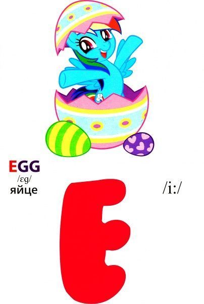 Книга «Книга Англійська абетка.ТМ My Little Pony»