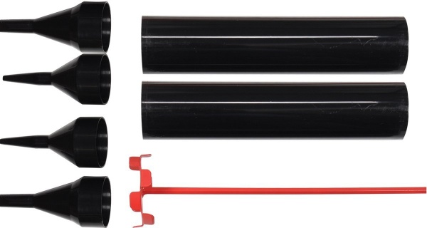 Пистолет для герметика YATO со сменными насадками YT-67580