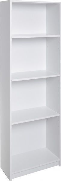 Етажерка пристінна DC 4 полиці 1810x600x300 мм білий 