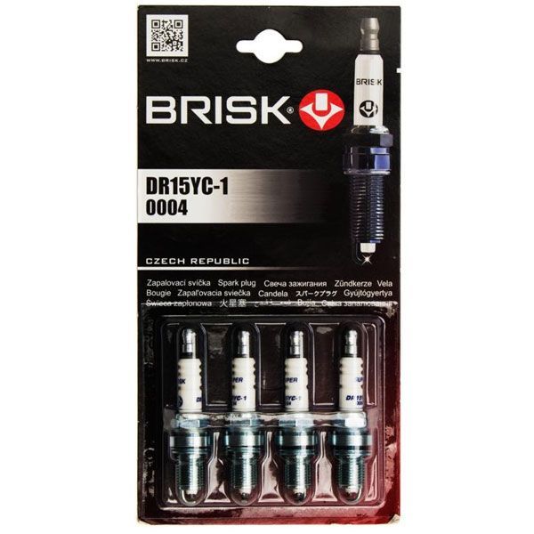 Свеча зажигания BRISK SUPER DR15YC-1