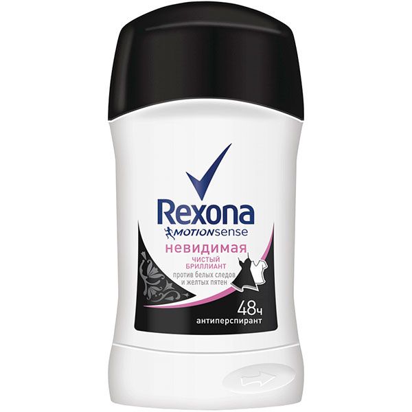 Дезодорант стик Rexona Чистый бриллиант 40 мл