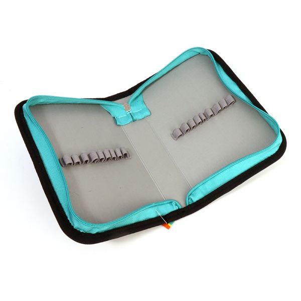 Пенал школьный Футбол Lider черный с бирюзовым