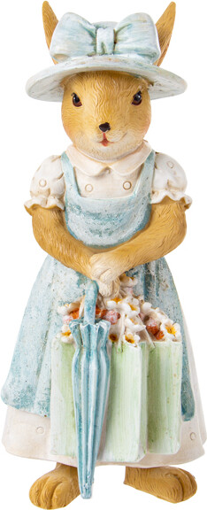 Фигурка декоративная Леди Кролик 18,5 см 192-220 Lefard