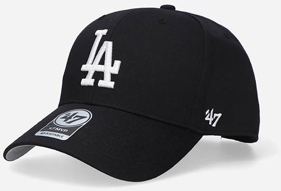 Кепка 47 Brand LOS ANGELES DODGERS RAISED BASIC B-RAC12CTP-BKA OS чорний
