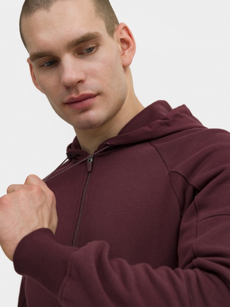 Джемпер 4F SWEATSHIRT M0770 4FAW22TSWSM0770-60S р. S коричневий