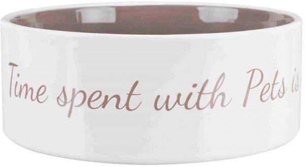 Миска Trixie для собак Pet's Home керамическая бежевая 16 см 0.8 л (25054)