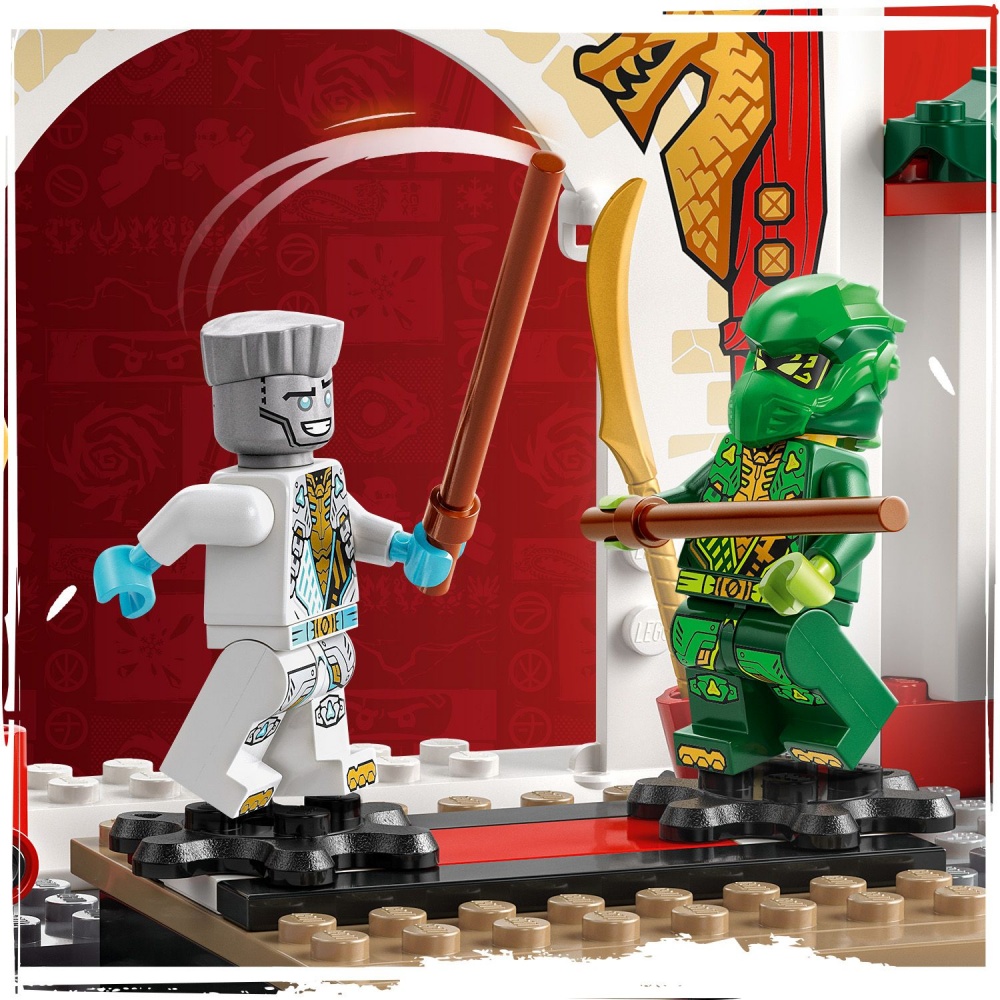 Конструктор LEGO NINJAGO Храм ниндзя Спин-джитсу 71831