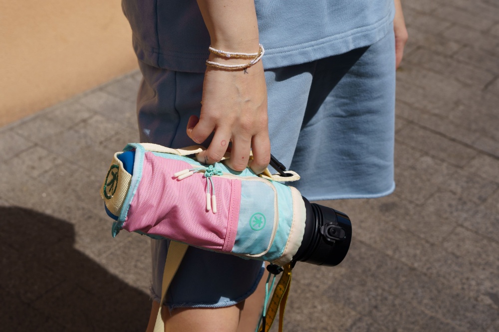 Сумка для пляшки ROOTS Osaka зелена RTS-03 м'ятний