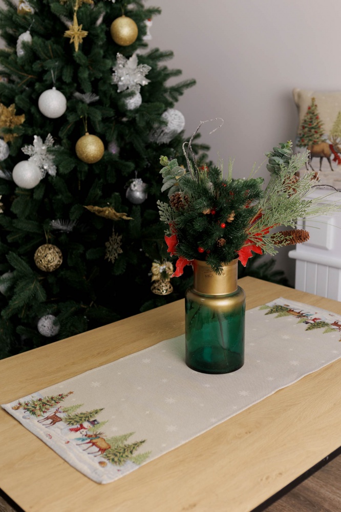 Раннер Зимний лес 35x100 см La Nuit