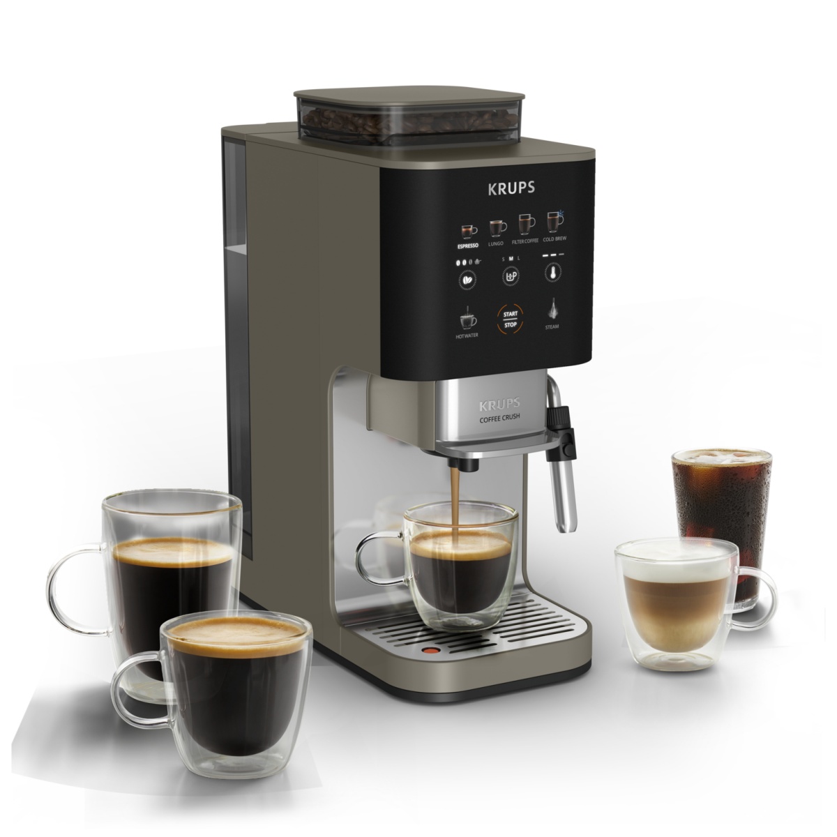 Кофемашина Krups Coffee Crush Experience SA403BE0 — фото 1