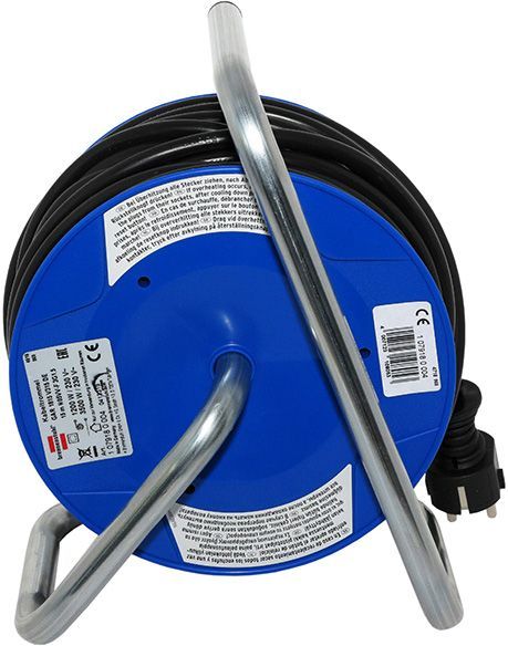 Подовжувач на котушці Brennenstuhl Garant із заземленням 4 гн. синій 15 м 1079180004