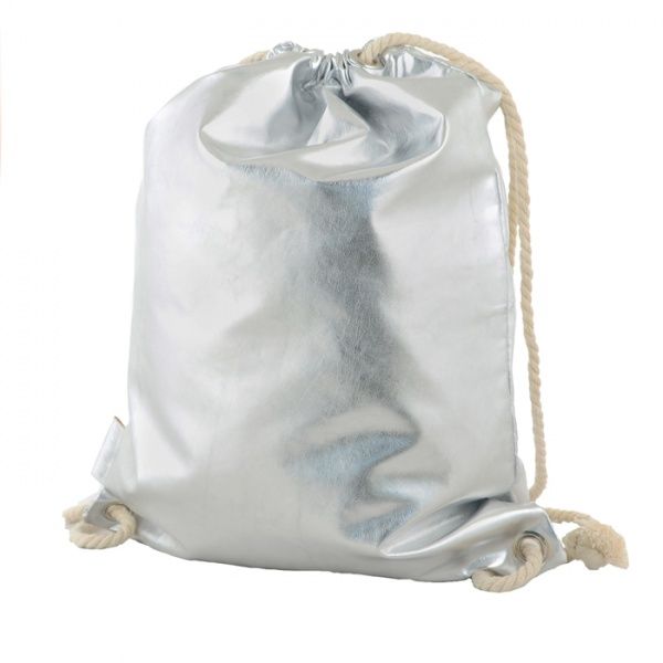 Сумка-мешок YES DB-11 Silver 43.5x33.5 см карамельное яблоко (555506) 