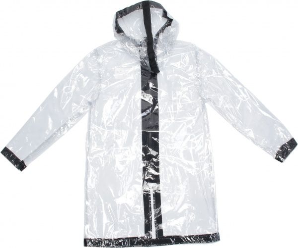 Дождевик Drydope с черной лентой р.140 прозрачный 020-г/д4 