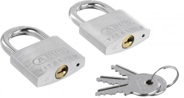 Замок навісний Abus 726TI/40 Twins відкритий (амбарний)