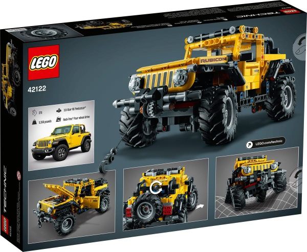 Конструктор LEGO Technic Jeep Wrangler 42122